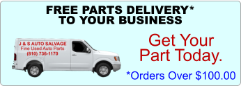 FREE PARTS DELIVERY* TO YOUR BUSINESS Get Your Part Today. *Orders Over $100.00